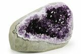 Wide, Freestanding Purple Amethyst Geode - Uruguay #379336-1
